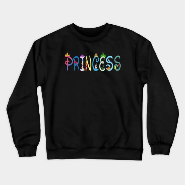 Princess Crewneck Sweatshirt by magicmirror